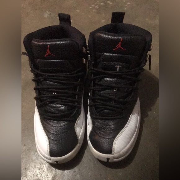 Other - Playoff 12s size 9.5 and worn 1x all white Air Force 1 size 10